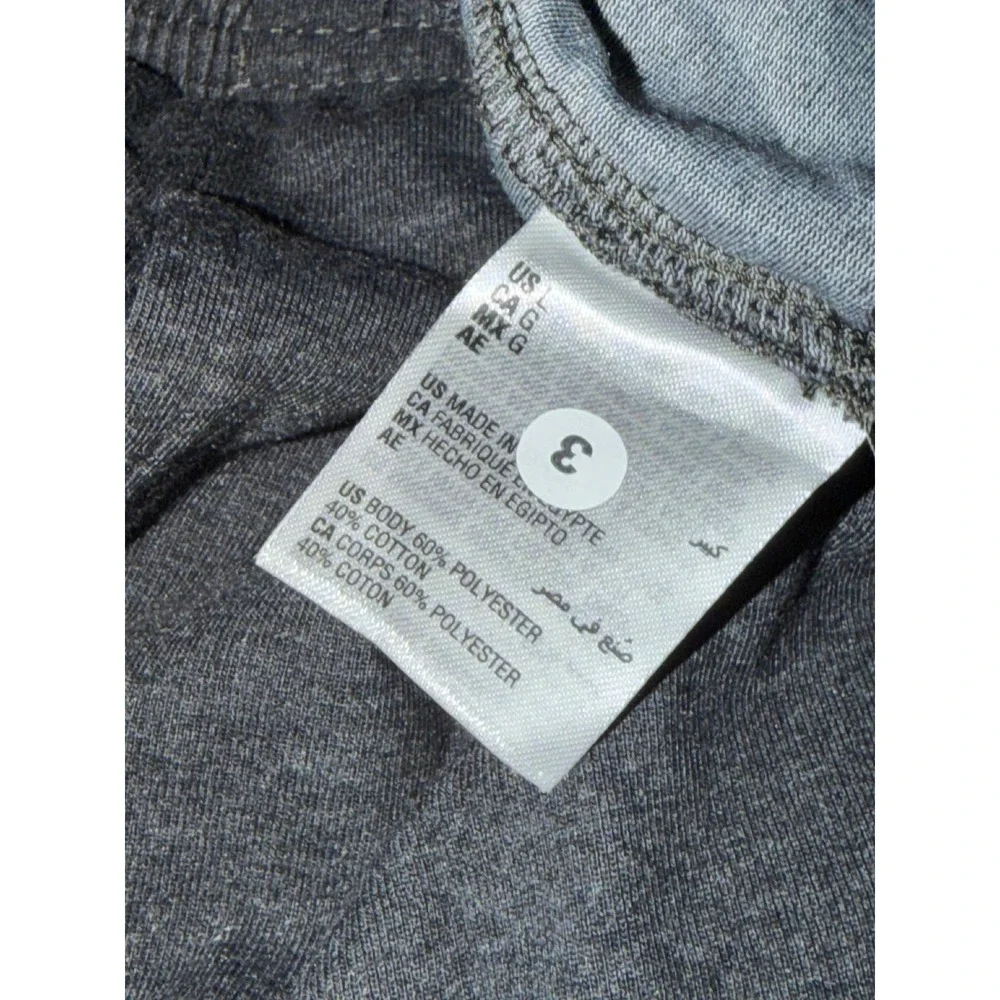 Ideology Men's Active Athletic‎ Cotton Shorts, Charcoal Heather, Size L, NWT